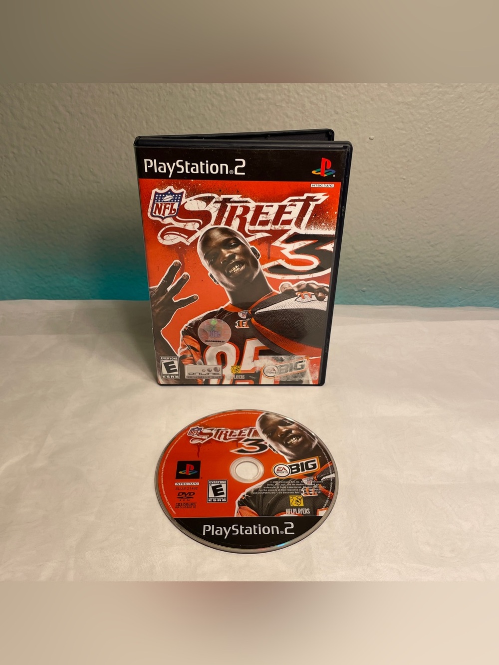 NFL Street 3 PS2 Tested & Working OEM Case No Manual EA Sports BIG PlayStation 2